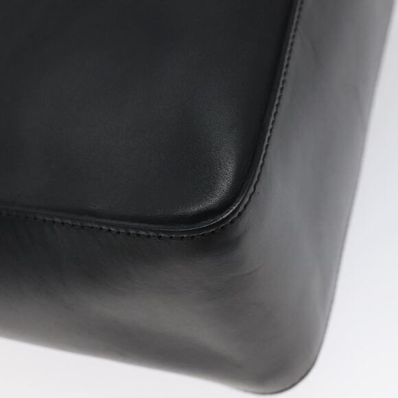 GUCCI Shoulder Bag Leather Black Silver 001 001 - Picture 13 of 16